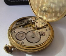 ancienne montre gousset mécanique diamètre 47 mm Old Pocket Watch Balancier OK *