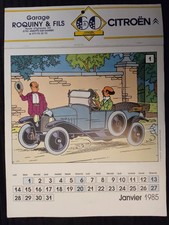 Tintin - Rare Calendrier