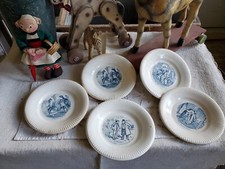 5 ANCIENNES ASSIETTES