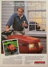 1989 Print Ad Sentar Lawn & Garden Tractors 12.5 HP Cleveland,OHIO