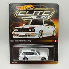 Hot Wheels Elite 64 BMW 318i E30 Touring 1990 - Blanc - M Performance - S54 Swap