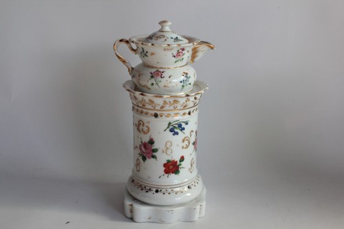 Tisanière porcelaine xixe - porcelaine,