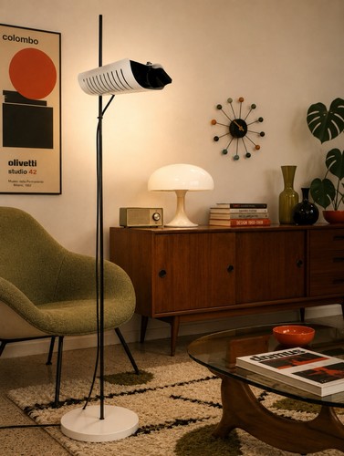 Lampadaire oluce design - lampadaire, jo