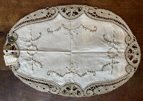 Chemin table dentelle - chemin,
