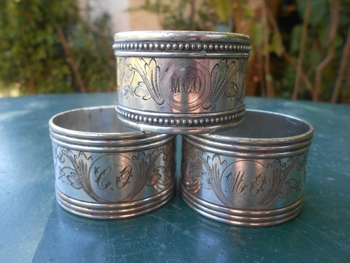 Lot anciens rond de - 3,