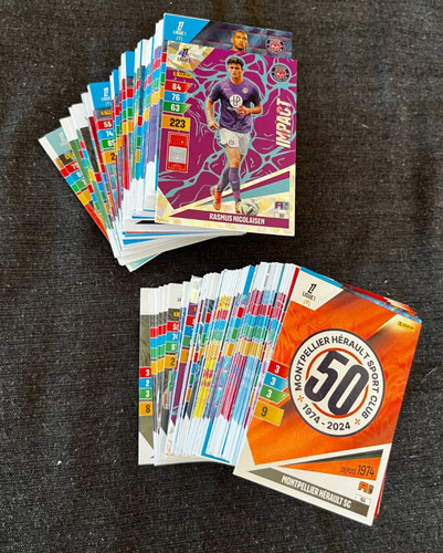 Lot 208 cards cartes - 208,