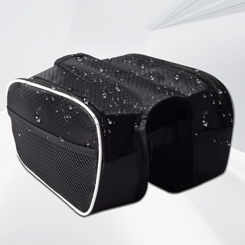 Sacoche vélo tissu - de,