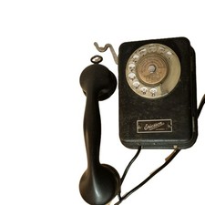 ANCIEN TELEPHONE MURAL VINTAGE