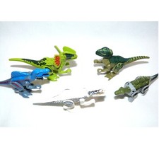 lot de 5 dinosaure mini bloc