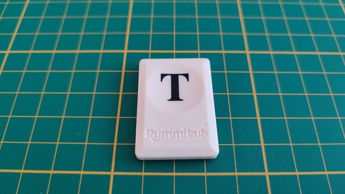 Tuile lettre pièce - tuile, t