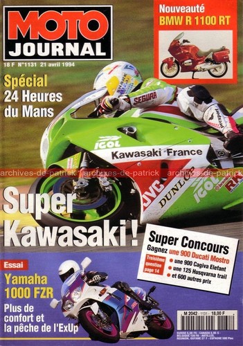 Moto journal 1131 - journal, essai
