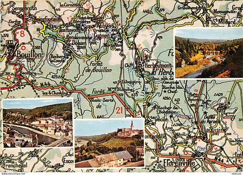 Carte postale belgique - postale,