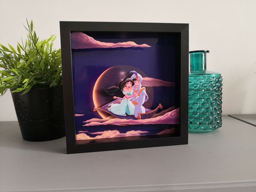 Shadowbox aladdin déco - shadowbox,