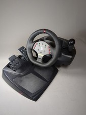 Logitech Momo Force Feedback Wheel & Pedals PC Sim Racing No Power Adapter