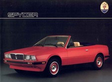 Catalogue Brochure Maserati