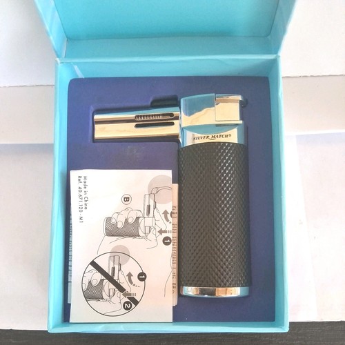 Briquet gaz silver match - gaz, long