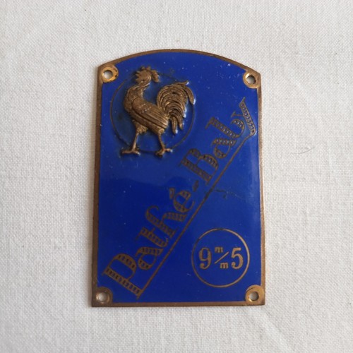 Plaque emaille pathe baby - plaque,