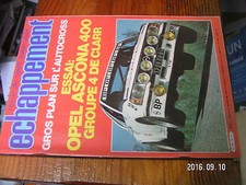 1µ? Revue Echappement n°145 Autocross Opel Ascona 400 Thevenot ThérierMeny Adell