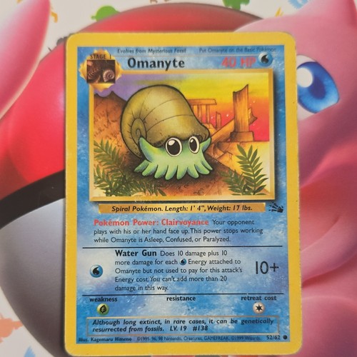 Omanyte carte anglais 62 - omanyte, en