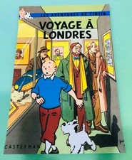 CARTE POSTALE 15X10 TINTIN
