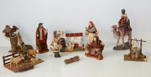 Crèche noël xxème - de,