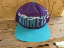 Casquette CHARLOTTE HORNETS Starter Tri Puissance vintage NBA Basket 90's cap