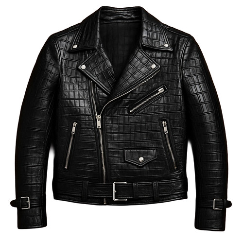 Manteau motard luxe - de,