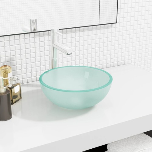 Lavabo verre trempé 30x12 - lavabo,