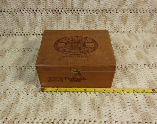 Vintage empty wooden jay ltd - vintage,