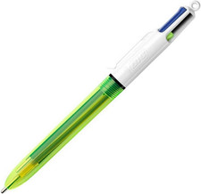 Stylo 4 Couleurs  Fluo - Bic
