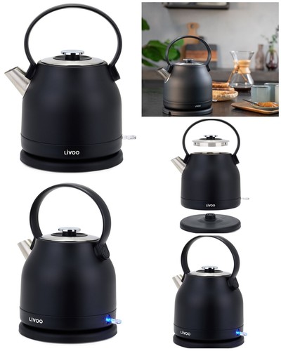 Bouilloire inox rétro 5l - inox, 1,5l