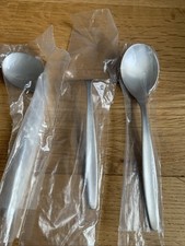 WMF 4100 Stockholm Couverts Enfant Service À Bébé 3 Pièces 90s Argenté Mate