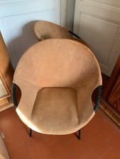 Fauteuils cuir de Daim hans