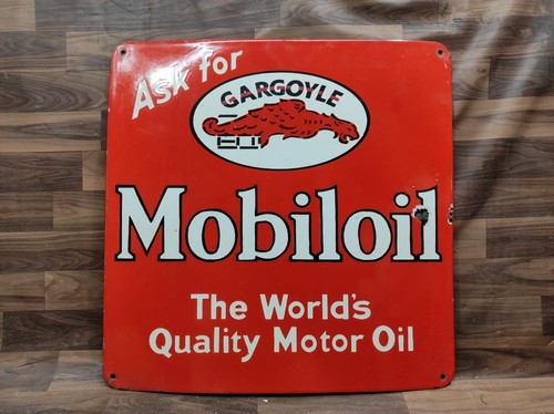 Porcelain mobiloil enamel - porcelain,