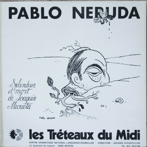 Pablo neruda les tréteaux - neruda,
