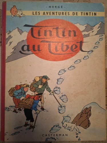 Tintin tibet 1960 dos - tintin, eo