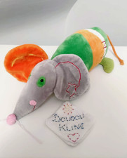 Peluche/Doudou Souris/Rat Gris
