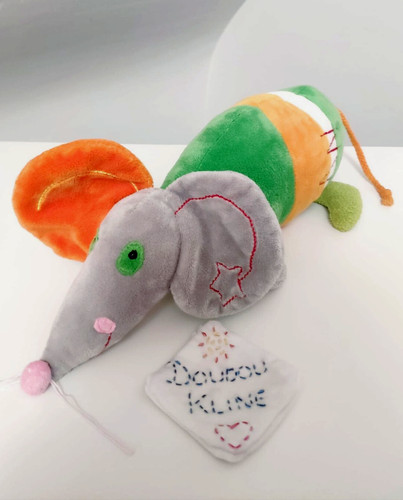 Peluche doudou souris - peluche/doudou, gris