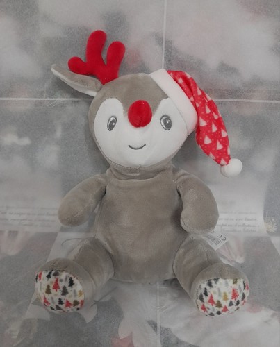 A30 doudou cerf bonnet rouge - a30,
