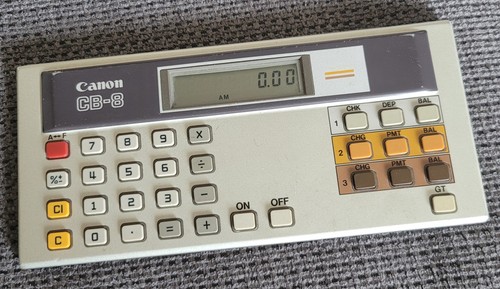 Ancienne calculatrice canon - calculatrice,