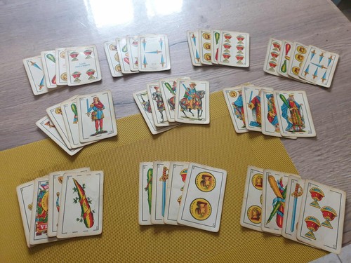 Jeu cartes scopa - jeu,