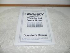 Lawn Boy Manual GoldPro series Walk behind Mower (see picture for Model #)