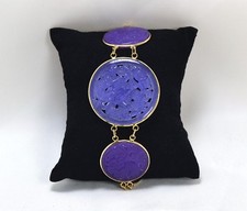 Bracelet Semi-Rigide En Or