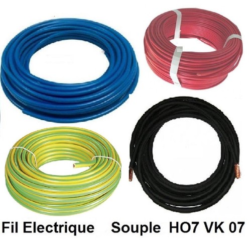 Fil électrique souple ho7 - électrique, ho7-vk