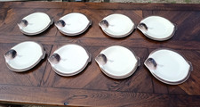 8 ASSIETTES À POISSON  LONGWY