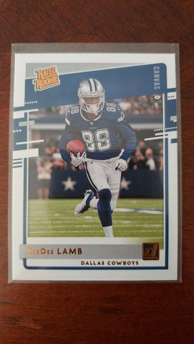 2020 donruss ceedee lamb rated - donruss,