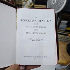 La sainte Bible Malgache