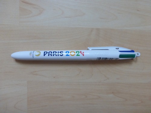 Stylo bic couleurs o - stylo,