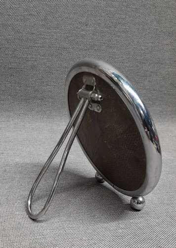 Ancien miroir rond - rond, à
