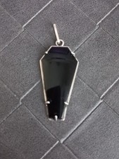 pendentif cercueil bijou en